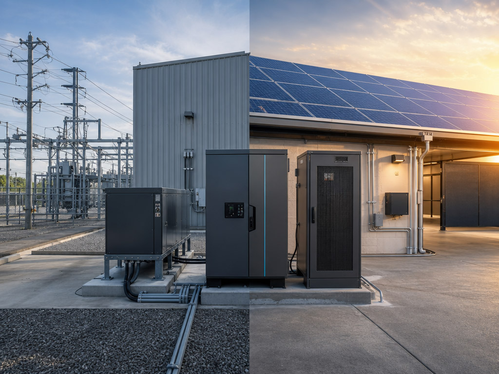 Grid-connected and off-grid operation
