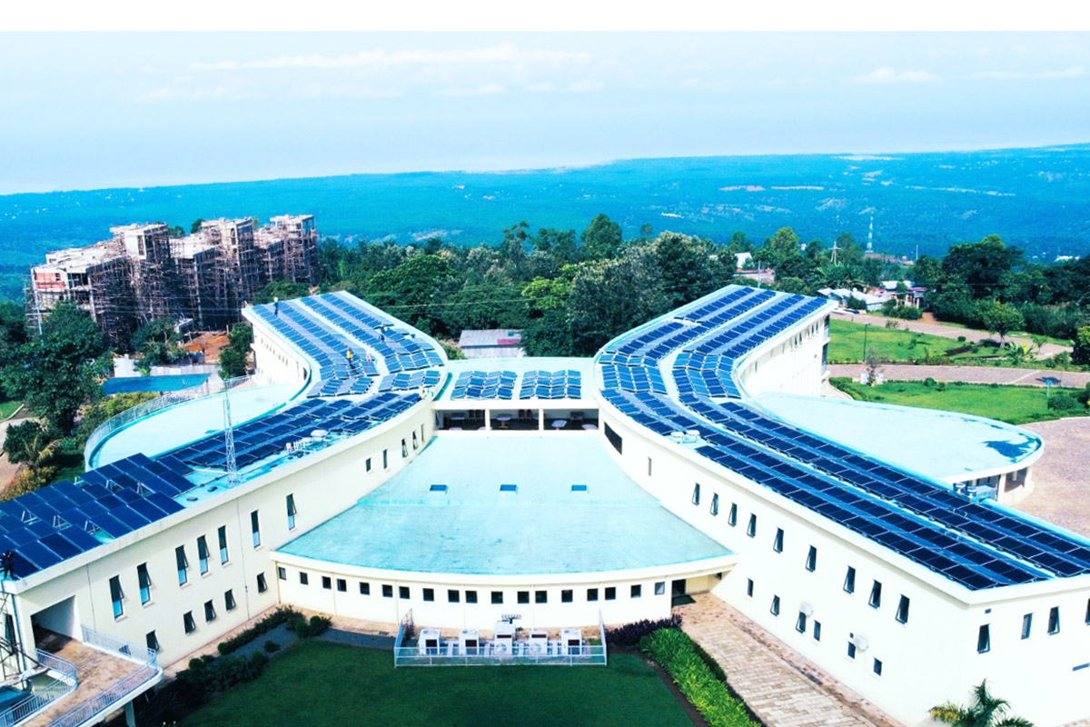 hospital solar storage system