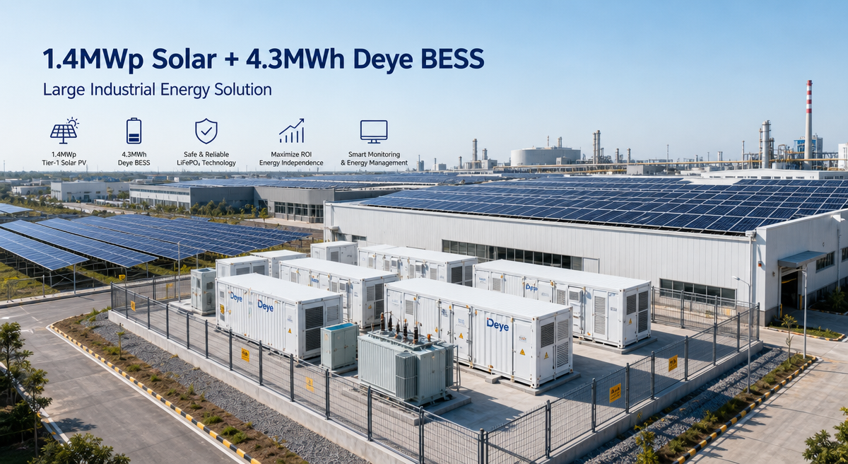 large C&I BESS industrial energy storage