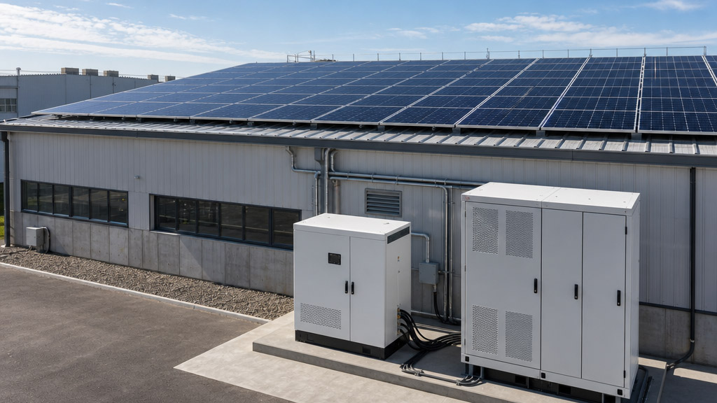 Commercial and industrial solar + storage