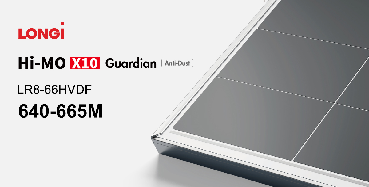 longi-anti-dust-module bifacial