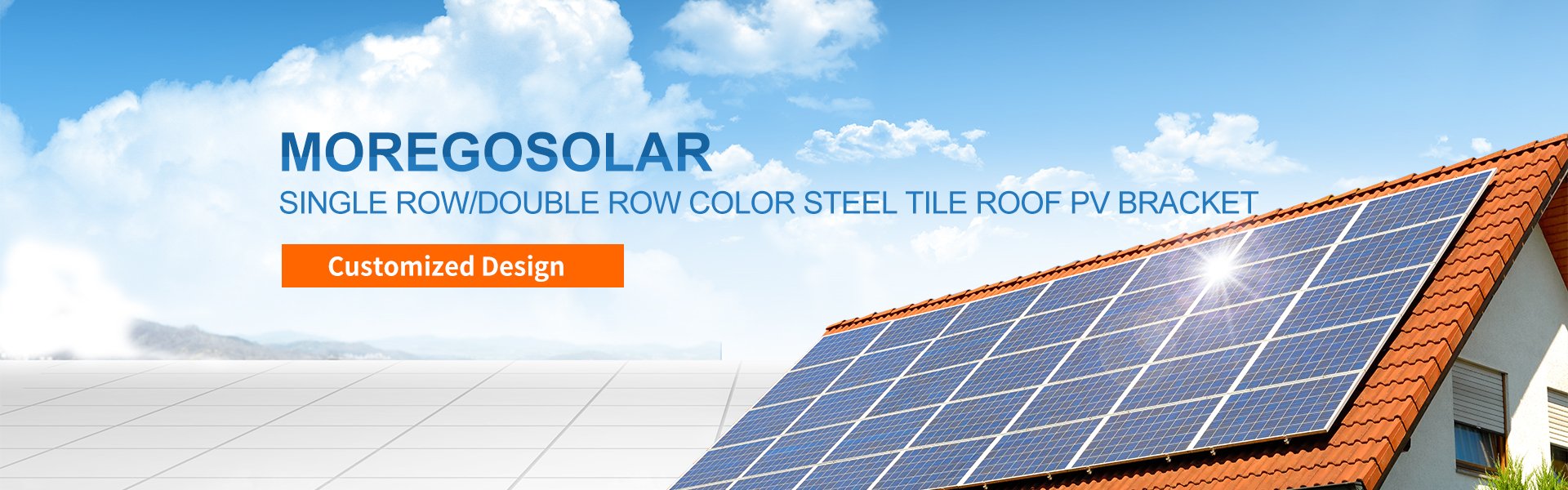 Color Steel Roof Photovoltaic brackets price