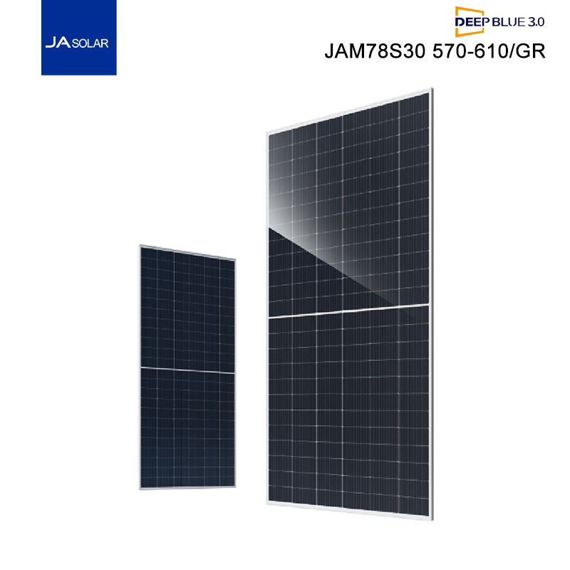 JA Solar DeepBlue 3.0 JAM78S30 GR MBB Solar Cell Panneau 600W 610W 590W 595W 580W PVCULATION PV PV