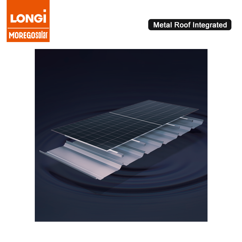 Metal Roof Integrated pv modules