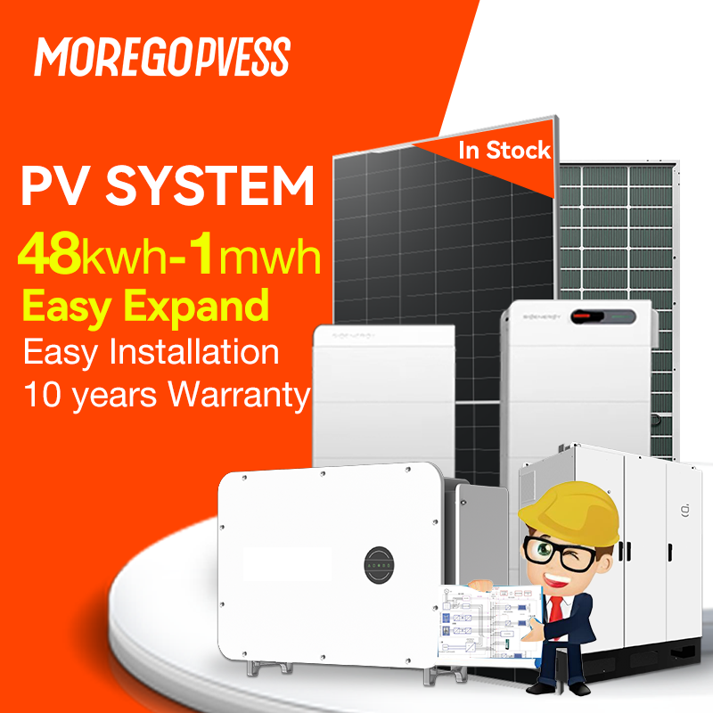 Commercial solar plus storage kit
