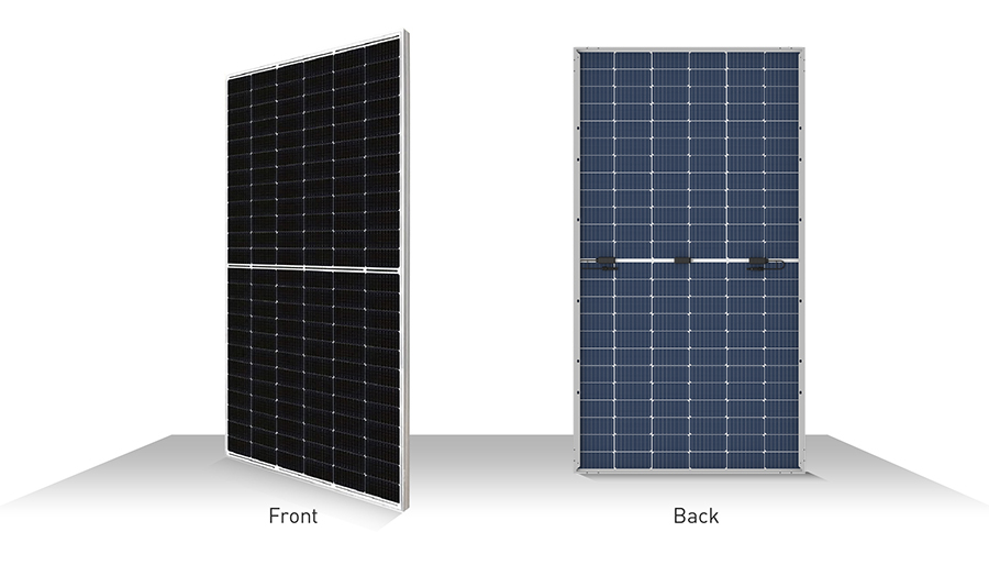 JA solar bifacial solar panel N type 580w 575w 