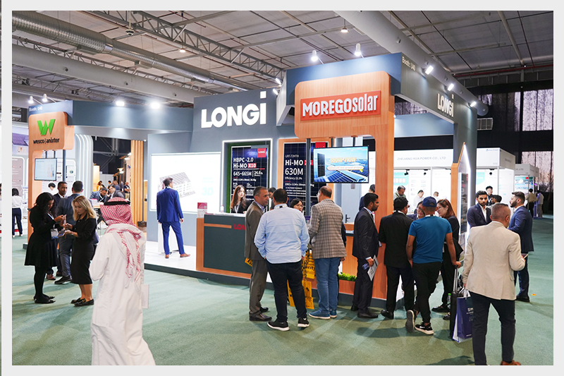 Longi and Morego solar Exhibition