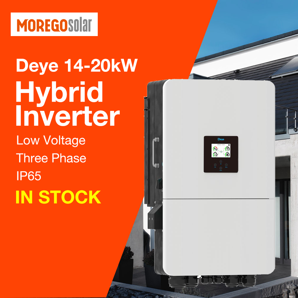Deye – onduleur hybride triphasé, sortie 100% déséquilibrée, 20W, 18kW, 16kW, 15kW, 14kW, hors réseau, prix, batterie basse tension 48V