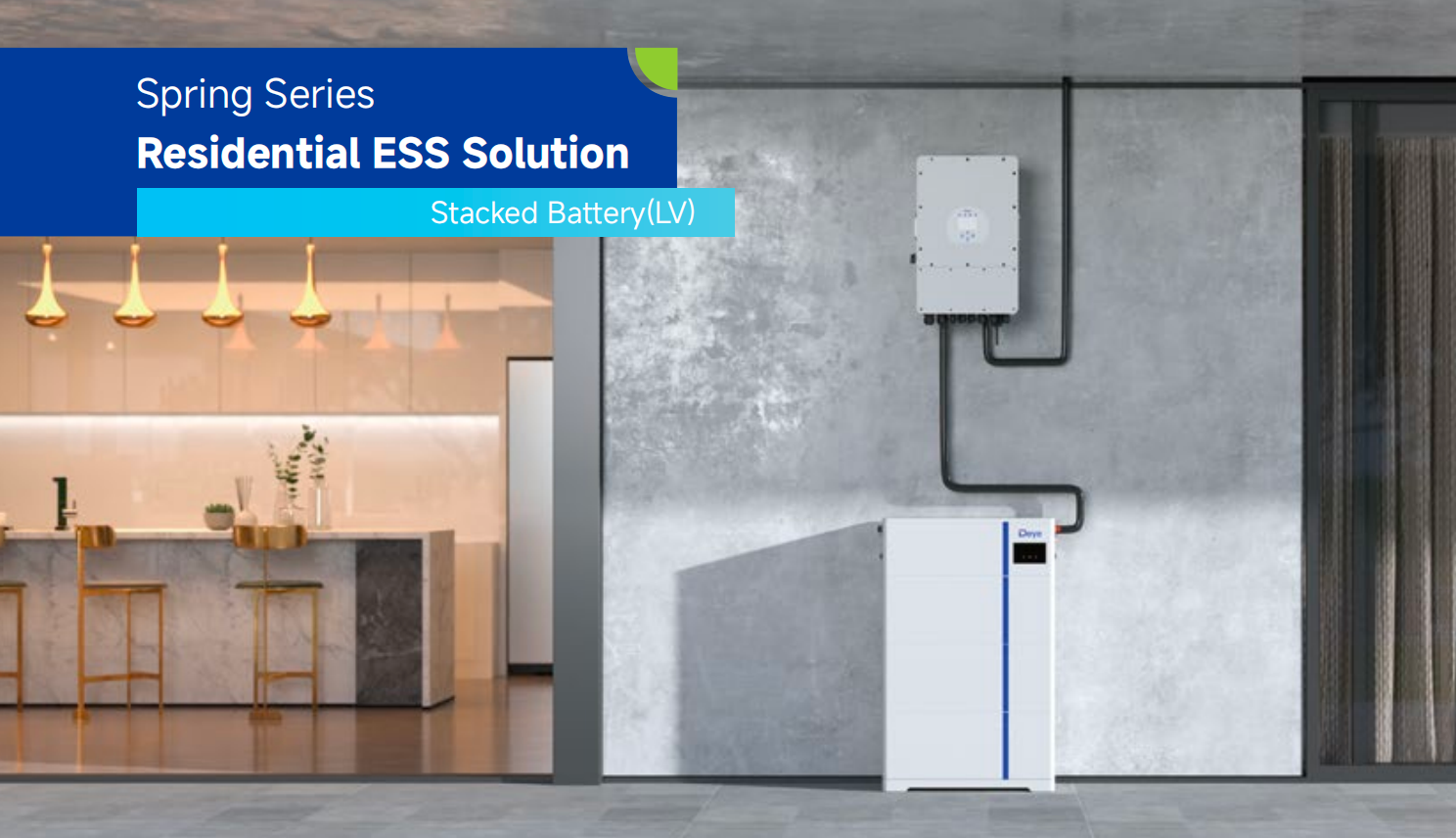 deye Stacked Battery LV A-W5.1-B