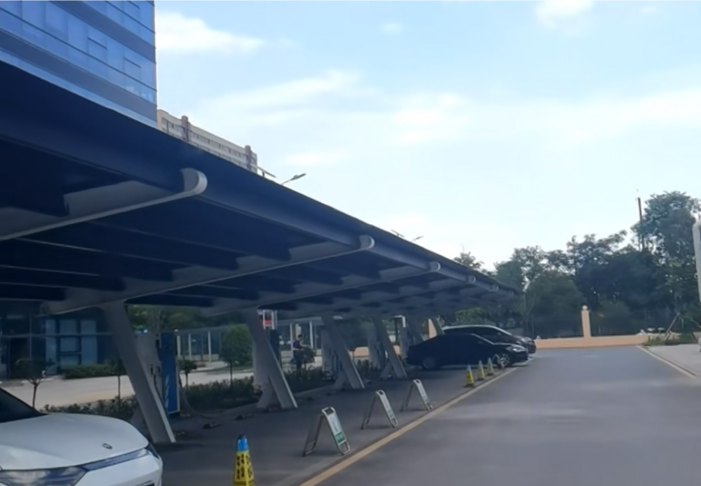 solar panels carport