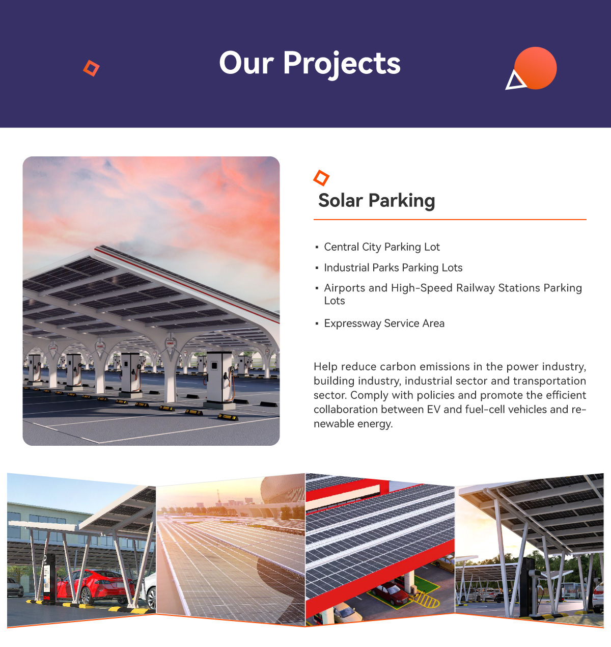 Solarparkplatz