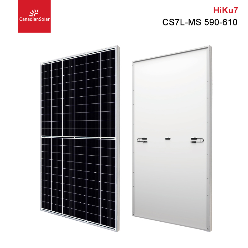 Canadian Solar 210 mm Solar Panel S 600W 610W Module PV haute puissance