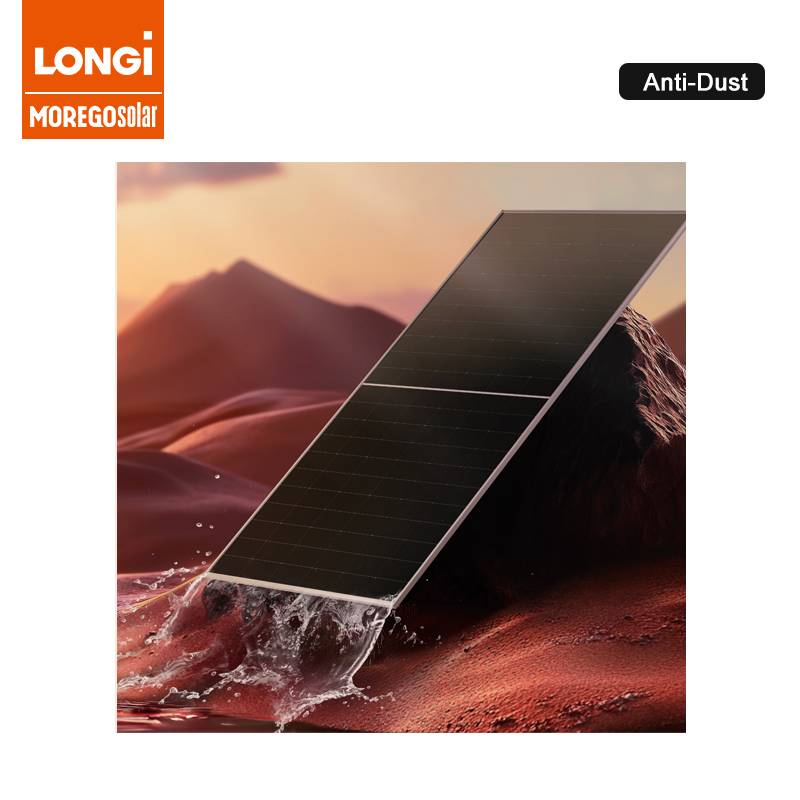 anti dust solar panel longi