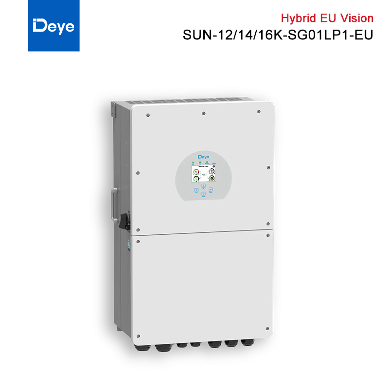 Deye Single Phase Hybrid Inverter 16kW 14kW 12kW On Off Grid Solar Power Inverter Support storing energy from diesel generator