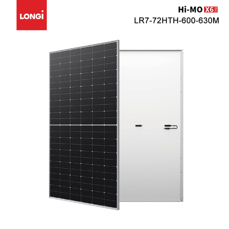 Longi HiMO X6 MAX Solar Panel 630W 625W 620W 620W 615W 610W 605W 600W Higher Power Modules