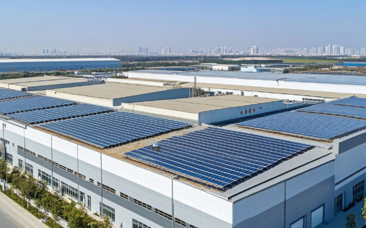 Factory On-Grid Solution 1.2MW 1MWac