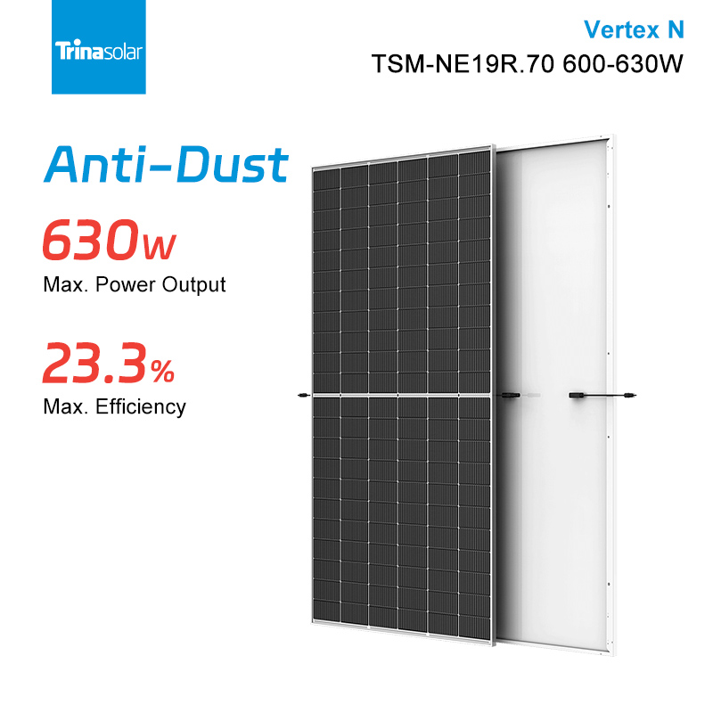 Trina solar anti-dust moduel TSM-NE19R.70 600-630W