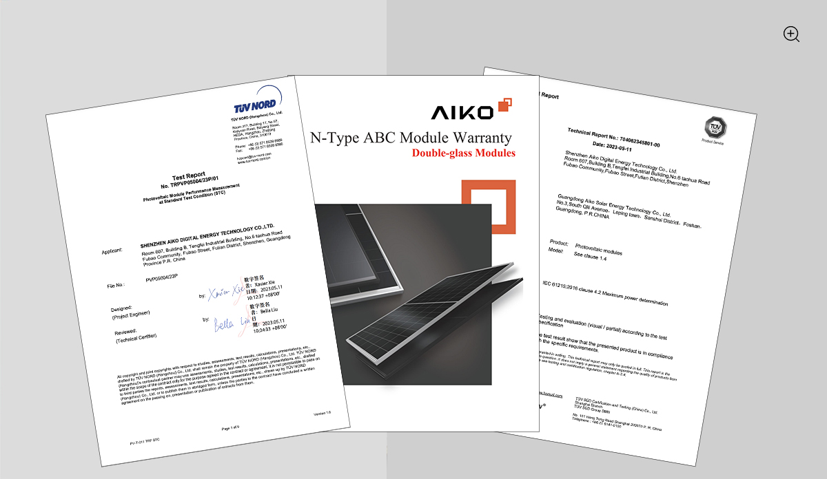 Aiko-solar-panel-certificate