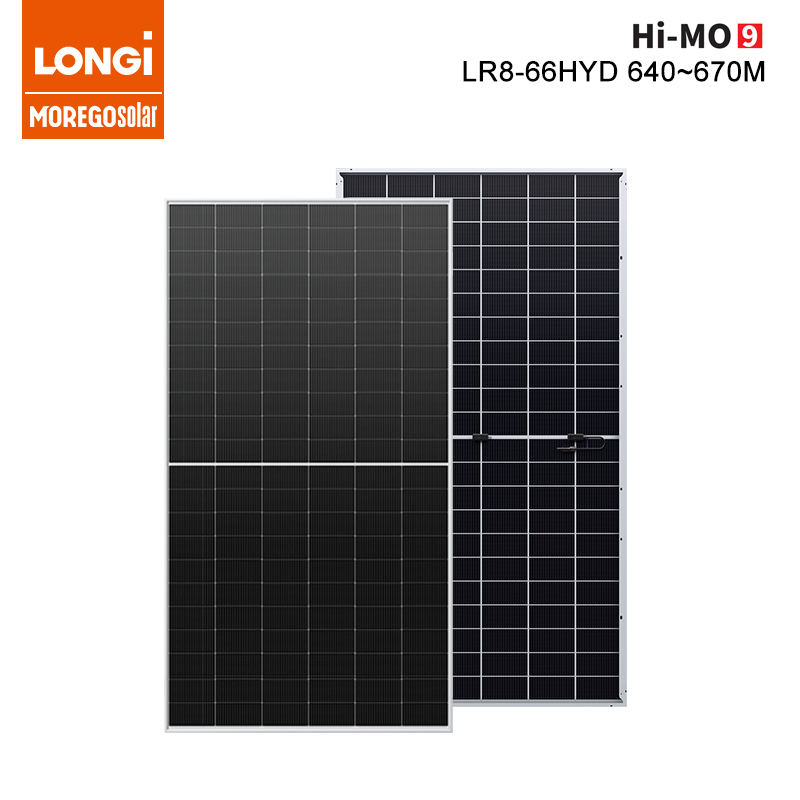 LONGi HiMO 9 Sea-Shield Küstenumgebungen mit hoher Korrosion 665 W 660 W 655 W 650 W Bifaziales Doppelglas Solarmodule