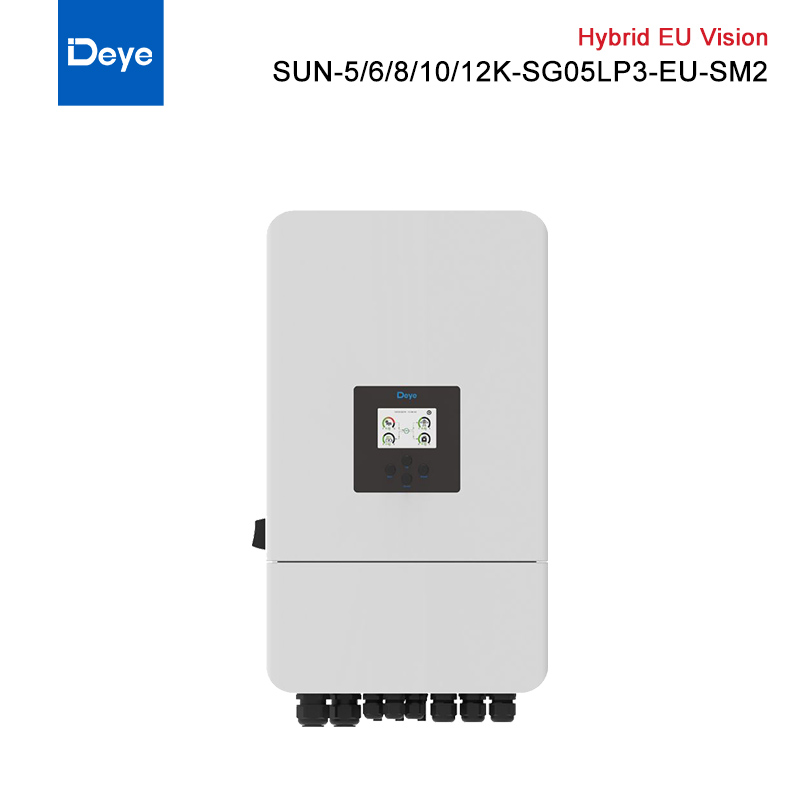 Deye Single Phase Hybrid Inverter 12W 10kW 8kW 6kW 5kW On Off Grid Solar Power Inverters price