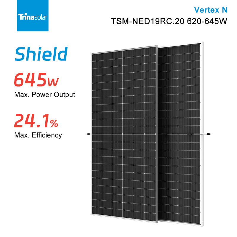 Trina 645w shield moduel TSM-NED19RC.20 620-645W