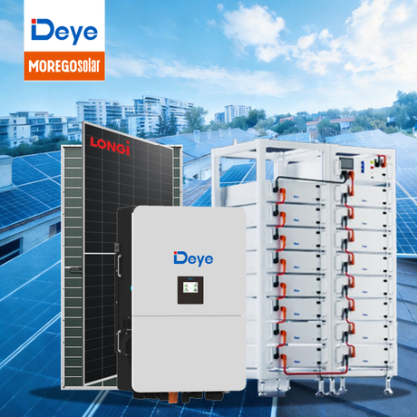 Morego Stockage de batterie solaire haute tension LiFePO4 100 kWh 200 kWh 300 kWh Onduleur hybride 50 kW 100 kW 150 kW pour les applications C&I ESS