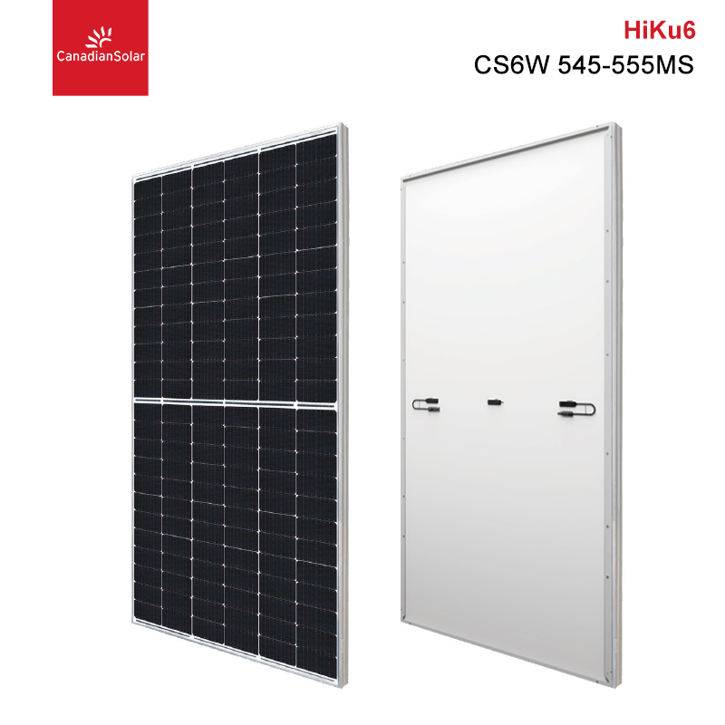 Canadian Solar Panel 555W 550W 545 Watt Mono Solar Energy Panel System