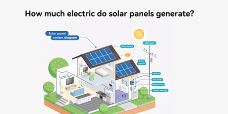 How much electric do solar panels generate? - Moregosolar