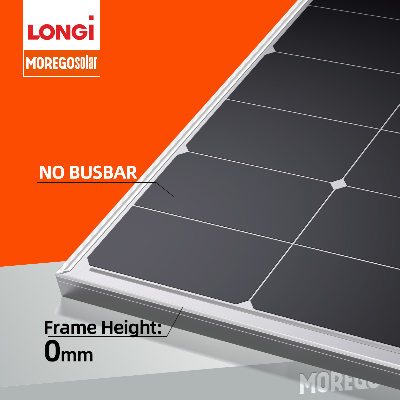Longi Module PV bifacial anti-poussière Hi-MO X10 Guardian 665W 660W 655W 650W 645W Double verre Panneaux Solaires