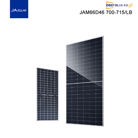 JA solar 210 mm Topcon N-Type Bifacial Solar Pannel 700W 705W 710W Module PV à double verre