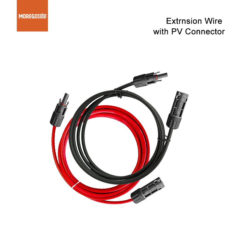 thumbnail image 2 of Super Flat 30A Solar Cable Connector Extension | 100cm Wire With MC4 Connectors | For Balcony RV Solar Panels | IP67 Waterproof & UV Resistant 2 of 9