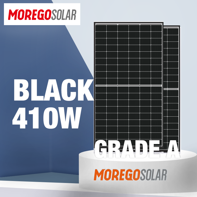 Moregosolar 158mm Mono Cell Bifacial Photovoltaic Solar Energy Panel 400w 405w 410w Solar System