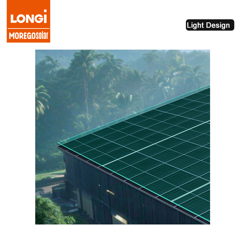 Longi light design solar panel 545w 550w